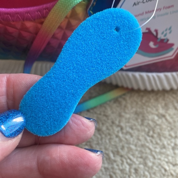 NWT FREEWALK Air-Cooled Foam Rainbow Super Lightweight Walking Shoes in Size 9 - Picture 12 of 13